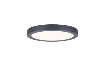 Paulmann Deckenleuchte Abia 2700 K 300 mm, Dunkelgrau