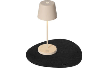 Silwy Tischleuchte Magnet-Leuchte Monaco Sand inkl. Platzset