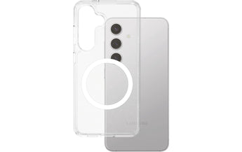 CARE Back Cover Flagship Star Lit w. Galaxy S25+ Weiss
