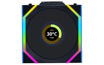 Lian Li Wireless PC-Lüfter UNI FAN SL 120 Reverse Blade Schwarz
