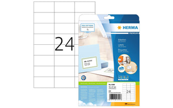HERMA Universal-Etiketten Premium, 7 x 3.7 cm, 600 Etiketten