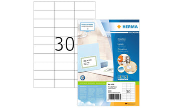 HERMA Universal-Etiketten Premium, 7 x 2.97 cm, 3000 Etiketten