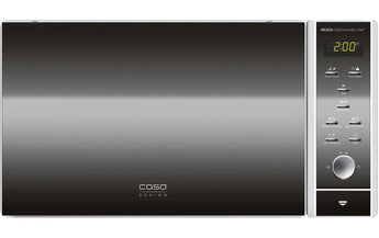 Caso Mikrowelle MCG 25 Ceramic Chef Schwarz