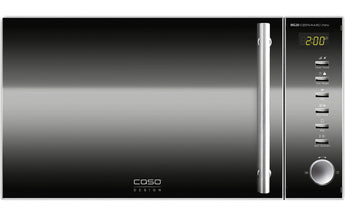 Caso Mikrowelle MG20 Ceramic Menu Schwarz