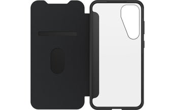 Otterbox Back Cover React Folio Galaxy S25+ Transparent Schwarz
