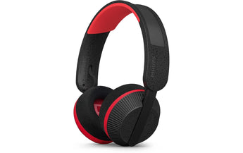 Philips Wireless On-Ear-Kopfhörer TAA6219BK/00 Schwarz; Rot