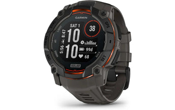 GARMIN Sportuhr Instinct 3 Solar Schwarz/Kohle 50 mm