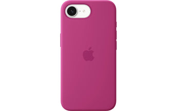 Apple Silicone Case mit MagSafe iPhone 16e Fuchsia