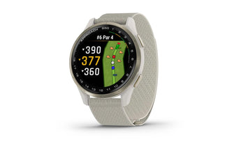 GARMIN GPS-Sportuhr Approach S50 elfenbein/cremegold, Band 20mm