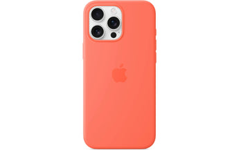Apple Silicone Case mit MagSafe iPhone 16 Pro Max Tangerine