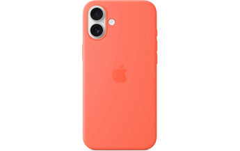 Apple Silicone Case mit MagSafe iPhone 16 Plus Tangerine