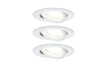 Paulmann Einbauleuchte LED Nova Plus 3-Set Weiss