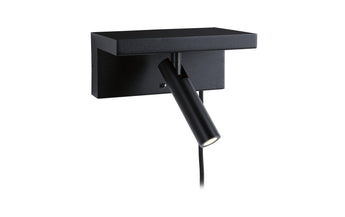Paulmann Wandleuchte 3-Step-Dim Jerik USB C Schwarz