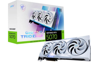 MSI Grafikkarte GeForce RTX 5070 GAMING TRIO OC Weiss 12 GB