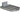 Zeller Present Abtropfgestell 45 x 32 x 13 cm, Metall / Kunststoff, Grau