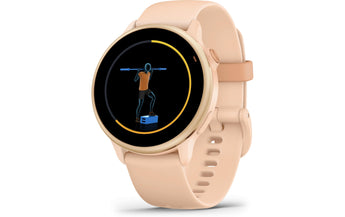 GARMIN GPS-Sportuhr Vivoactive 6 Hellrosa
