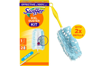 Swiffer Staubmagnet mit Griff XXL 2 Stück, Blau/Gelb