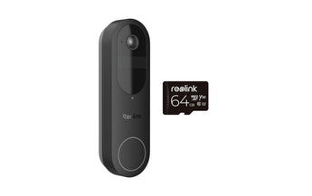 Reolink IP Türstation D340B 2K+ Battery Doorbell Chime + 64 GB SD