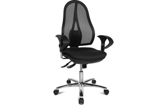Topstar Bürostuhl Open Point Syncro Deluxe, Schwarz