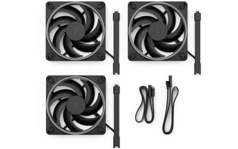 Fractal Design PC-Lüfter Momentum 14 RGB Schwarz, 3er Pack