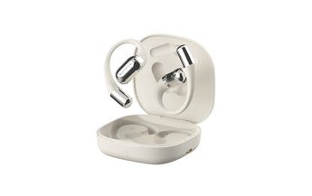 4smarts Open-Ear Bluetooth Kopfhörer SkyBuds AI Screen, Beige Beige