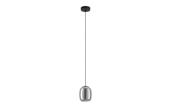 EGLO Leuchten Pendelleuchte CIAMPINO schwarz exkl. E27 1x28W