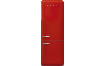 SMEG Kühl-Gefrierkombination FAB38RRD6 Rot, Rechts