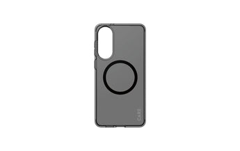 CARE Back Cover Flagship Galaxy S25 Edge Smokey Schwarz