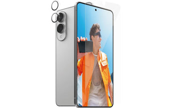Panzerglass Displayschutz 2-in-1 Set für das Samsung Galaxy S25 Edge
