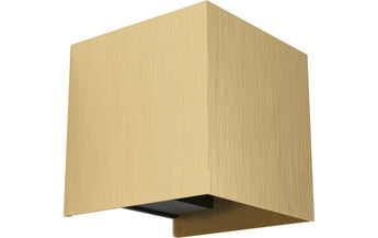 EGLO Leuchten Wand-/Deckenleuchte VALMONTONE Messing LED 2 x 1.5W 3000K