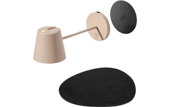 Silwy Magnet-Leuchte Portofino Sand inkl. Platzset und Pad