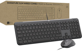 Logitech Tastatur-Maus-Set MK620 wired Combo for Business