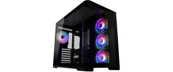 LC-Power PC-Gehäuse 8001B Pro-Storm Dark (LC-8001B-ON) Schwarz