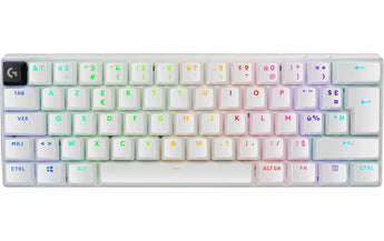 Logitech Gaming-Tastatur Pro X 60 Lightspeed White