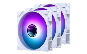 Phanteks PC-Lüfter M25 140 3er-Pack, weiss