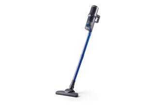 CLEANmaxx Akku-Hand- und Stielsauger Zyklon, Blau/Grau