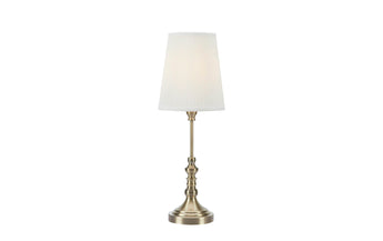 Markslöjd Noble Tischleuchte Weiss/Kupfer 66 cm