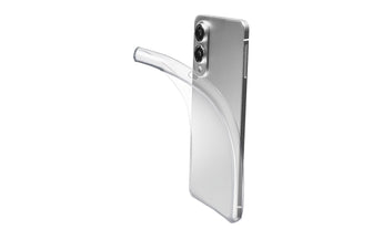 Cellular Line Back Cover Rubber Case Fine Galaxy S25 Edge Transparent