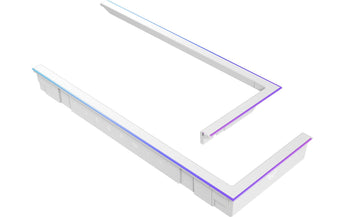 ASUS LED-Lüfterrahmen TUF GAMING GT502 Horizon ARGB Weiss