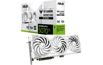 ASUS Grafikkarte TUF GeForce RTX5070TI 16G BTF Weiss