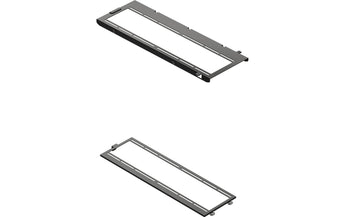 HAVN HS 420 Fan Brackets für 360 mm Radiatoren Schwarz