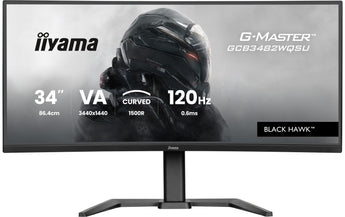 iiyama Monitor G-Master GCB3482WQSU-B1 34 , 3440 x 1440 (UWQHD)