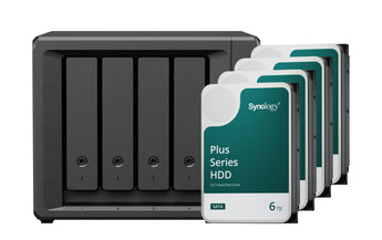 Synology NAS DiskStation DS425+ 4-bay HDD 24 TB