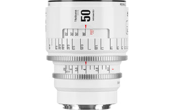 7Artisans Festbrennweite 50mm T/2.1 INFINTE Weiss – Canon EF