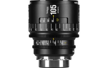 7Artisans Festbrennweite 105mm T/2.1 INFINTE Schwarz – Arri PL