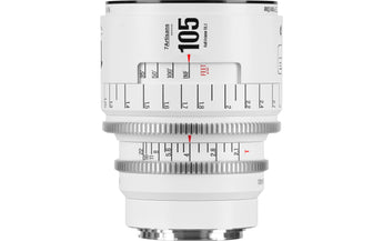 7Artisans Festbrennweite 105mm T/2.1 INFINTE Weiss – Canon EF