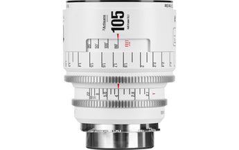 7Artisans Festbrennweite 105mm T/2.1 INFINTE Weiss – Arri PL