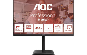 AOC Monitor U27E4CV 27 , 3840 x 2160 (Ultra HD 4K)