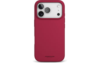 Vonmählen Back Cover Soft Silicone iPhone 17 Pro Max Dark Red