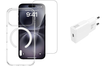 4smarts Back Cover 3in1 Starter Set MagSafe für iPhone 17 Pro